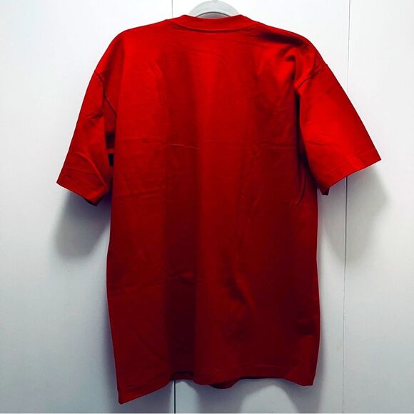 Vintage 1996 Red Christmas Graphic Teeshirt Sz L - Picture 3 of 5